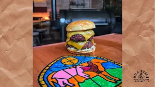 Firebox Burgers with Meat Church