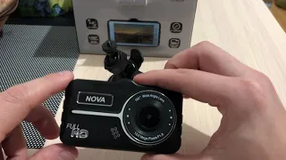 Обзор на бюджетный видеорегистратор Dexp Nova 2020