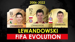 Robert Lewandowski FIFA evolution! FIFA 2006-2022