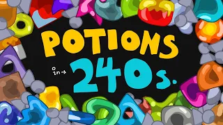 Buff Potions in 240 Seconds (Terraria Animation)