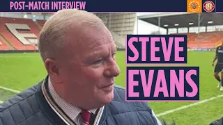 Steve Evans' reaction | Blackpool 3-0 Stevenage