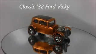 Hot Wheels Redline Classic '32 Ford Vicky - #6250-  issued 1969 - diecast restoration