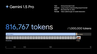 Problem solving across 100,633 lines of code | Gemini 1.5 Pro Demo