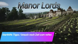 Manor Lords - Ultimative Starthilfe