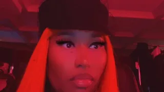 NICKI MINAJ INSTAGRAM LIVE