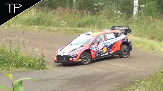 WRC Secto Rally Finland 2022 - Shakedown action & Solberg's spin