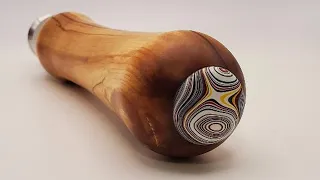 Woodturning | Fordite Inlay