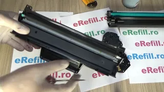 How to refill the cartridge HP W1106A HP Laser MFP 135a 137fnw 107a 107w