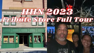 Halloween Horror Nights 2023 Tribute Store Full Tour | Decor | Merchandise | Treats & More