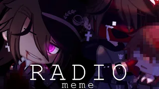 RADIO meme // FLASH WARNING // Michael Afton // Fnaf Gacha Club