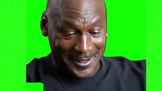 Michael Jordan laughing meme green screen