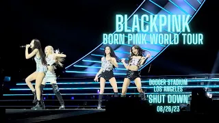 [4K] BLACKPINK - SHUT DOWN - BORN PINK WORLD TOUR ENCORE IN LOS ANGELES [DODGER STADIUM] 230826