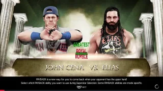 [WWE 2K19] John Cena vs. Elias