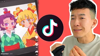 Rating TIKTOK Art Tips 💀 11