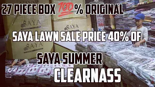 SAYA BRAND SALE / #houseofcutpiece #khaadisaletoday #brandedcutpiece  #summersale #sapphiresale2022