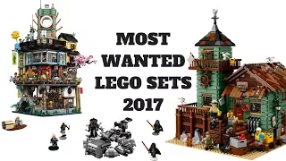 10 Most wanted LEGO sets 2017!