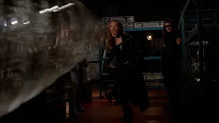 Black Siren Powers and Fight Scenes - The Flash and Arrow