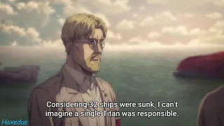 Attack on Titan Season 4 Episode 2 - Zeke's conversation with Colt