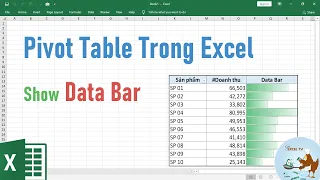 Pivot Table trong Excel | Hiển thị Data Bar