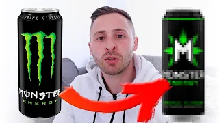 Redesigning the Monster Energy logo & packaging