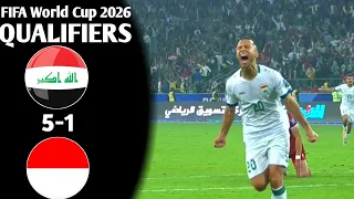 Highlights Iraq vs Indonesia | FIFA World cup 2026 Qualifiers