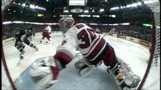 Cam Ward diving glove save (2006 Stanley Cup Finals - Oilers vs. Hurricanes)