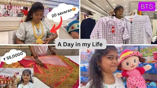 😍20 savaran jewellery | A Day in my Life…⁉️ | Shopping Day 🛍️ | Pavi’s Diary