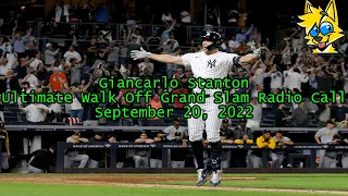 Giancarlo Stanton Ultimate Walk Off Grand Slam vs Pirates (John Sterling Radio Call) (9/20/22)