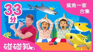 鯊魚一家合集 | 各種BabyShark歌曲都在這裡 | 連續播放 |  鯊魚寶寶體操 | 洗腦歌曲 | 鯊魚舞  | 碰碰狐PINKFONG