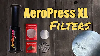 AeroPress XL Metal Filter vs Paper Filter