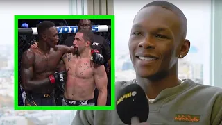 Israel Adesanya Is Actually a Fan of Robert Whittaker