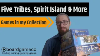 Games In My Collection - Five Tribes, Spirit Island, Carcassonne and More!