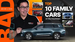 Top 10 Family Cars in the Philippines | Behind a Desk