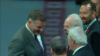 Maple Leafs and Flyers hold ceremonial puck drop for 2016 Hall of Fame class