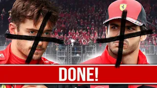 Ferrari Drops Bombshell on Leclerc and Sainz!
