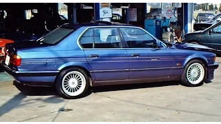 BMW ALPINA B12 5.0 (E32) 7 series. Quick look