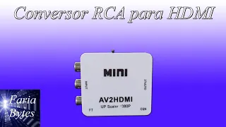 Conversor RCA para HDMI