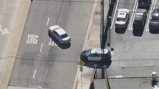 Police chase: Authorities chasing alleged shooting suspect