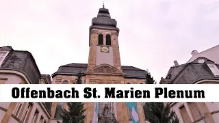 Offenbach am Main, St. Marien, Vollgeläut (Außenaufnahme)