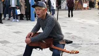 🎸Amazing Korean Guitarist plays Mission Impossible Theme at Hongdae 🎶