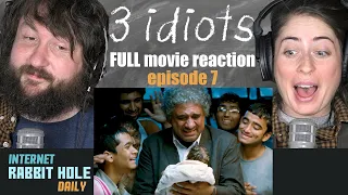 3 IDIOTS | HINDI | FULL MOVIE REACTION SERIES | irh daily | EPISODE 7