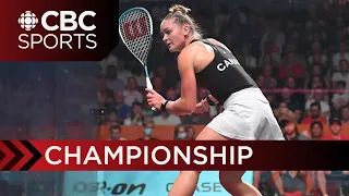 2024 Canadian Squash Championships Day 4: Championship | Calgary | CBC Sports