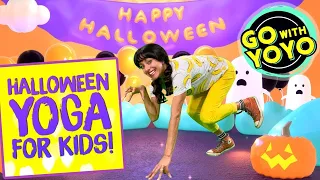 Halloween Yoga For Kids 🎃 Easy and Fun Yoga For All Ages - GO WITH YOYO