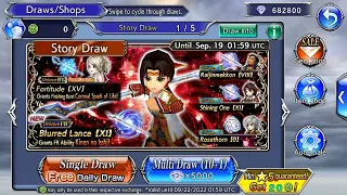 Ticket Pulls for Seven LD and Iroha LD & FR - Dissidia Final Fantasy Opera Omnia