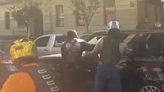 SUV driver's actions questioned after clash with bikers