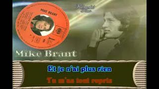 Karaoke Tino - Mike Brant - Tout donné, tout repris