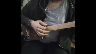 2 minutes - just messing around on cigar box guitar