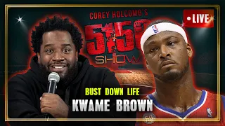 @KwameBrownBustLife  on The Corey Holcomb 5150 Show 3/12/24 Feat. Darlene Ortiz & Kraig Smith