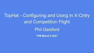 Configuring and Using Tophat Glider Software Webinar by Phil Gaisford