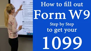 W9 Tax Form - How to fill out a Form W9, Tax Form W-9 and the 1099. Form W9 - W-9 Tax Form Explained